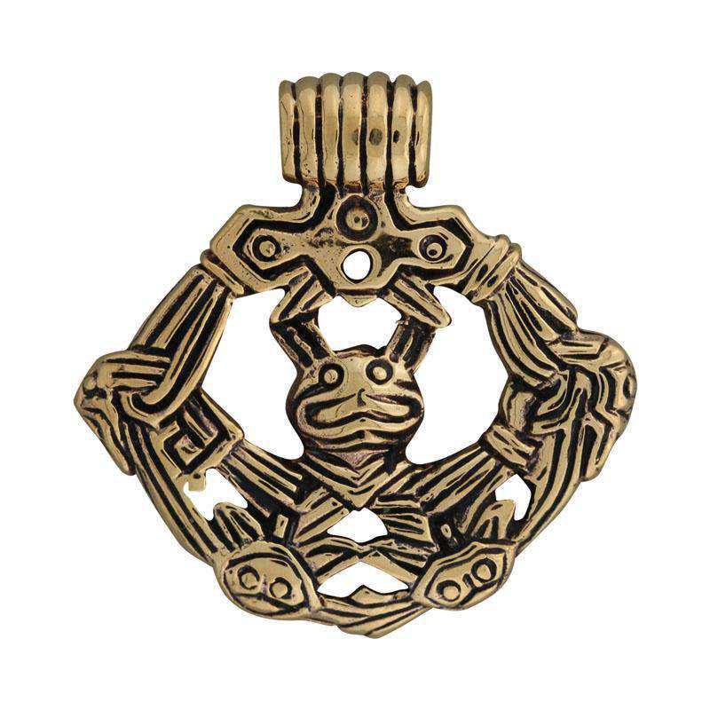 Ornament m/Odin vedhæng - bronze