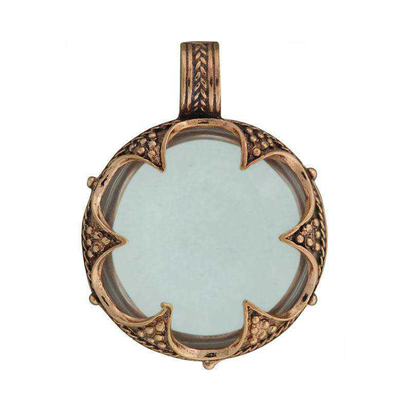 Gotlandsk krystalvedhæng - bronze