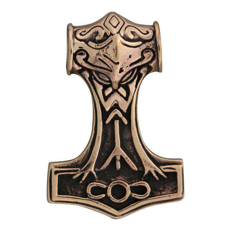 Thors hammer vedhæng - bronze