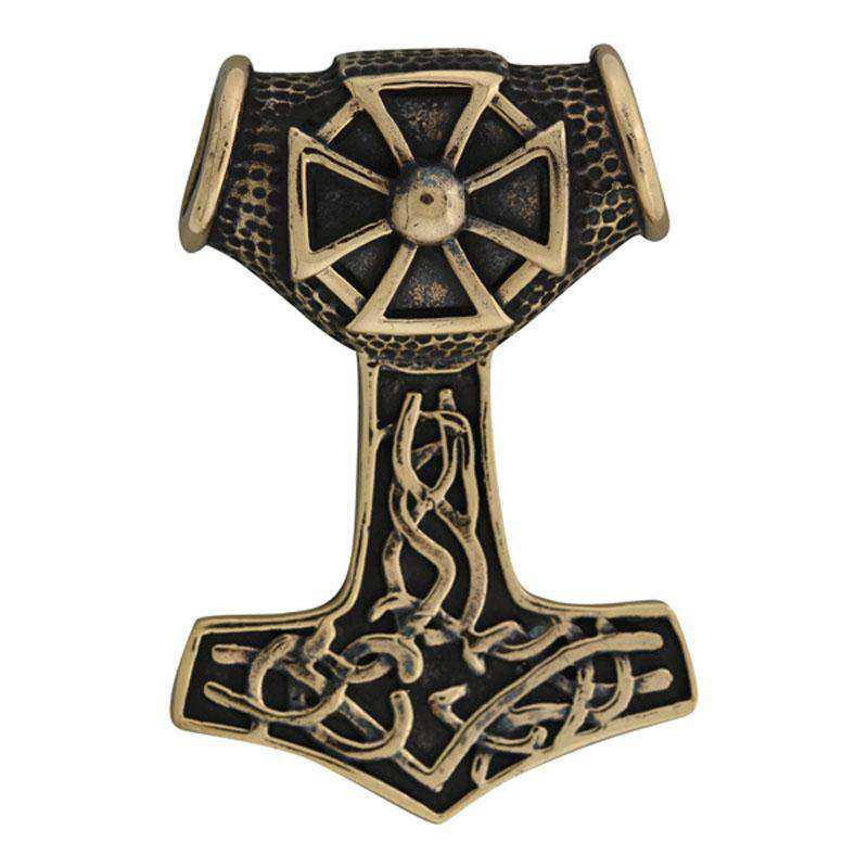 Thors Hammer / Mjølner i bronze