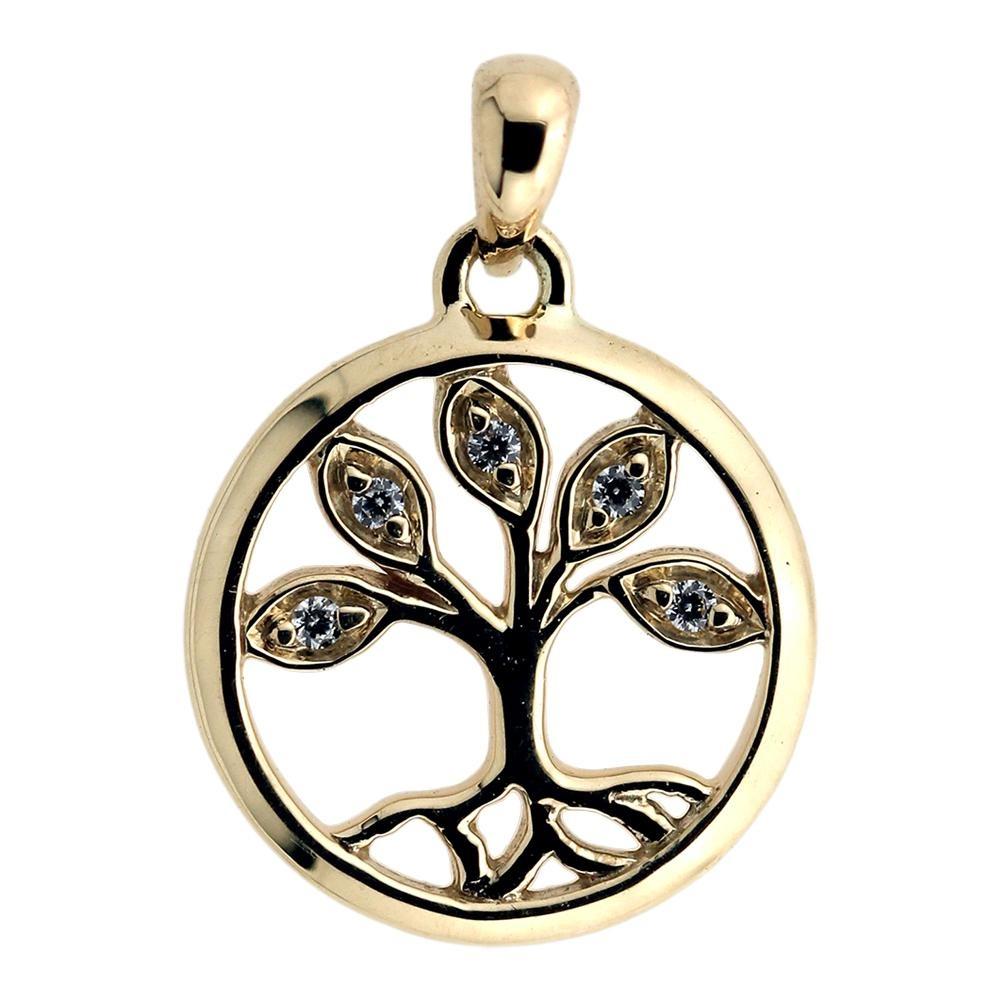 Vedh. Yggdrasil 8 kt. m/zirkoner