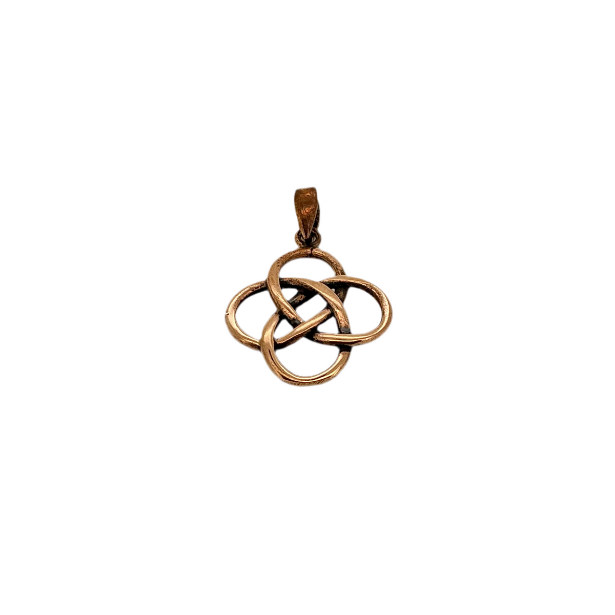 Jordknuden vedhæng - bronze