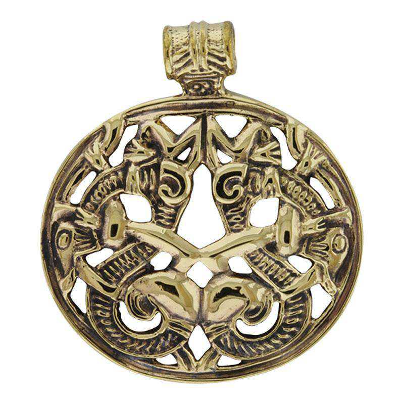 Fabeldyr i Borrestil i bronze
