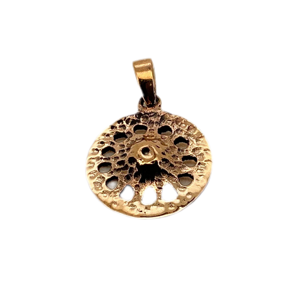 Solamuletten vedhæng - bronze