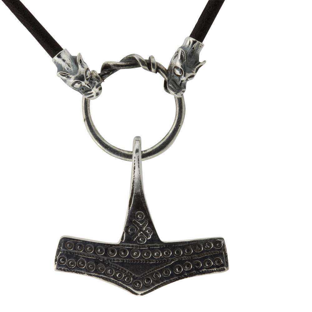 Thors hammer i Fenris læderkæde