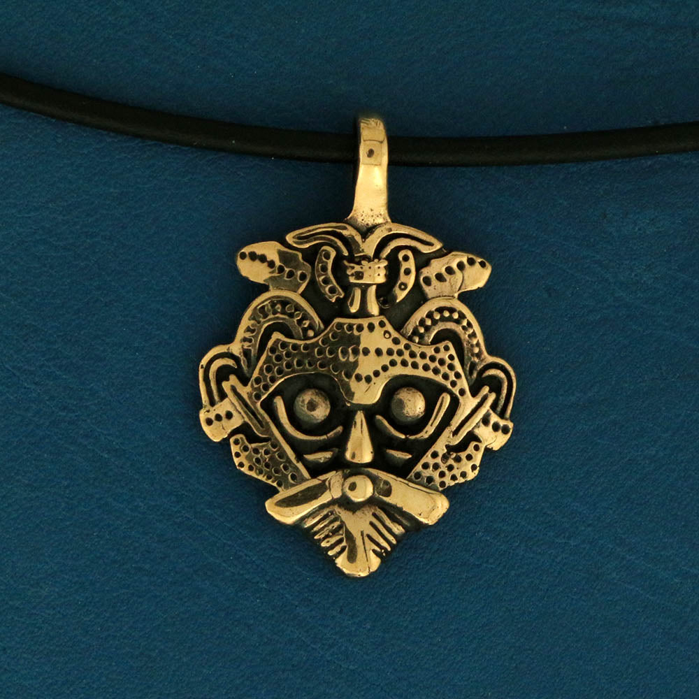 Maske fra Gnezdovo i bronze