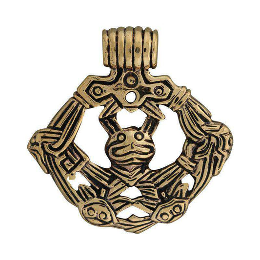 Ornament m/Odin vedhæng - bronze