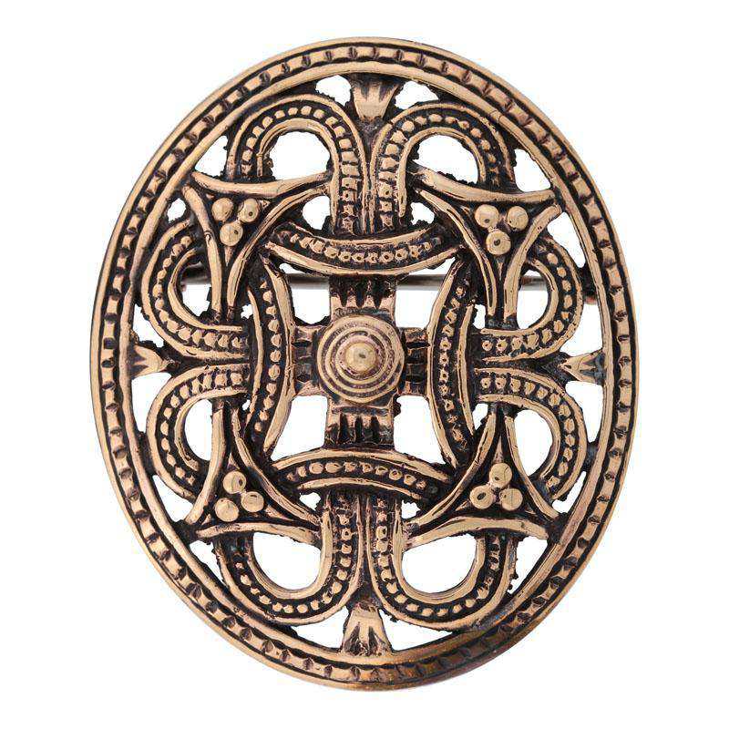 Spænde i Borrestil i bronze