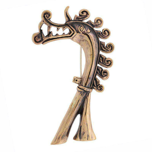 Drage broche - slange