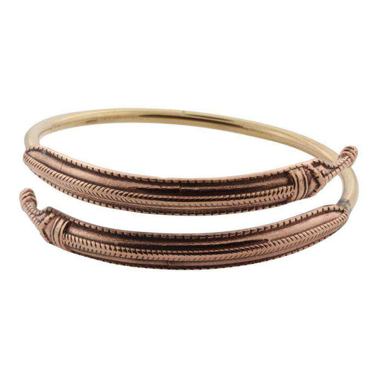 Midgårdsormen armbånd - bronze