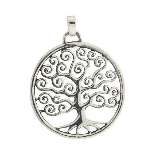 Vedhæng Yggdrasil i sølv