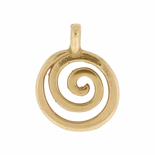 Vikingespiral i 14 Karat Guld - Kopi af fund.