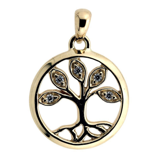 Vedh. Yggdrasil 8 kt. m/zirkoner
