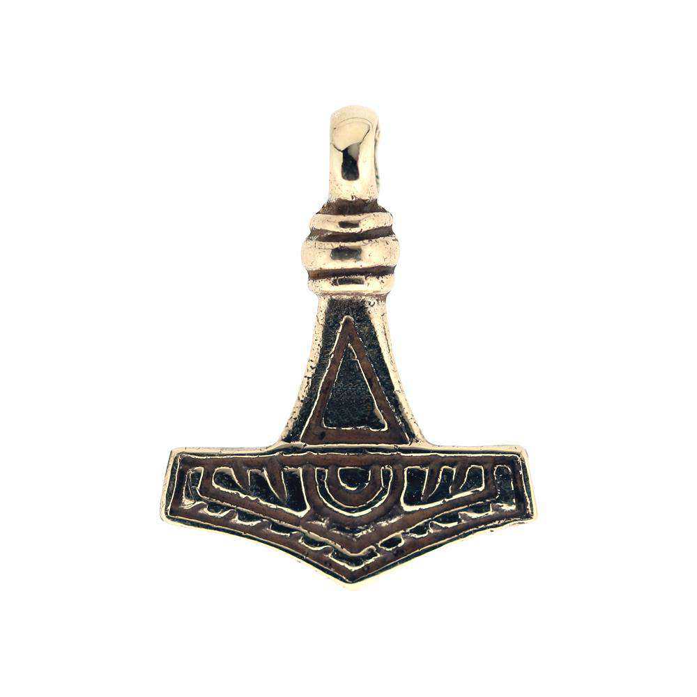 Thors hammer 14k guldvedhæng