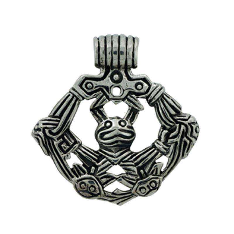 Ornament m/Odin vedhæng i sølv