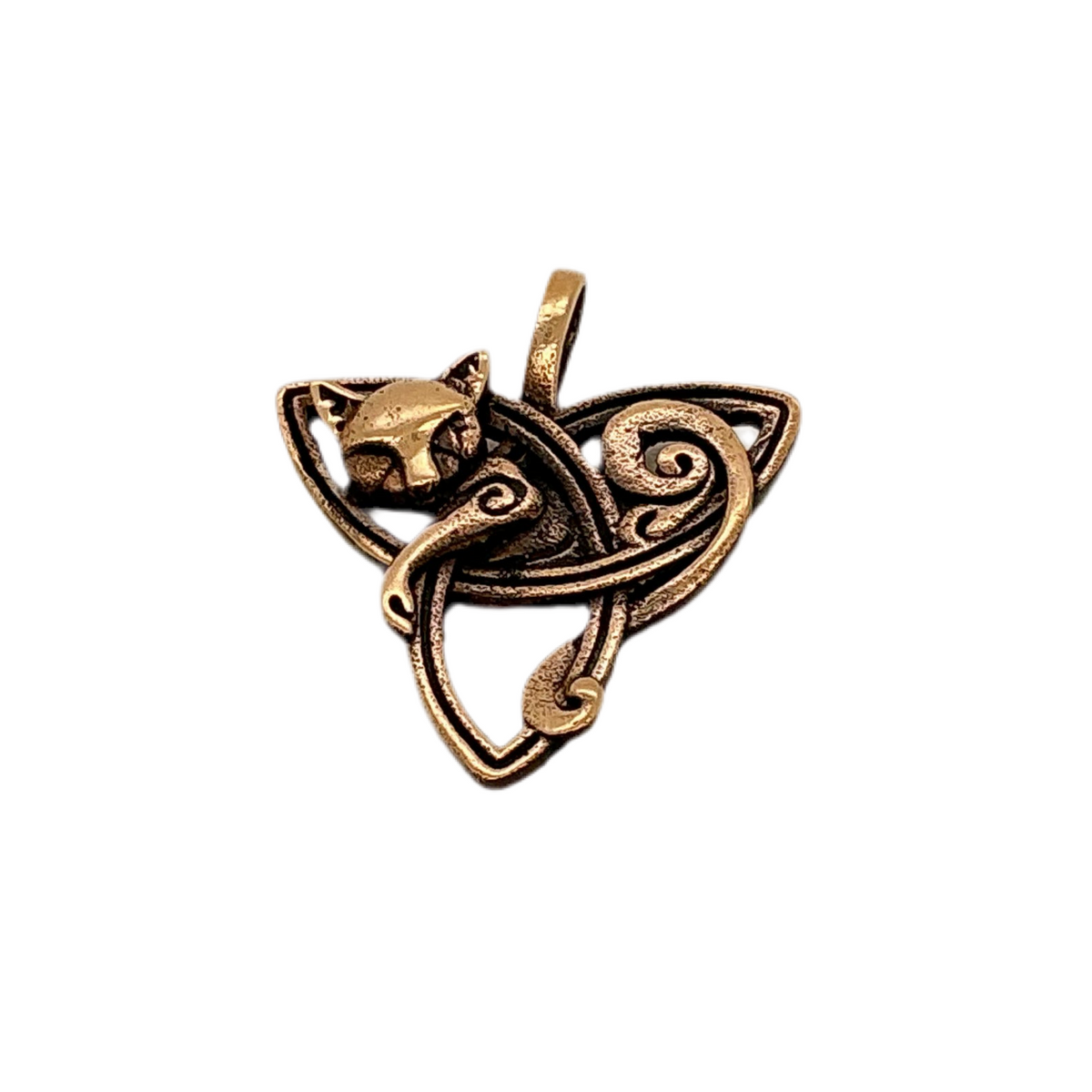 Frejas katte - vedhæng - bronze