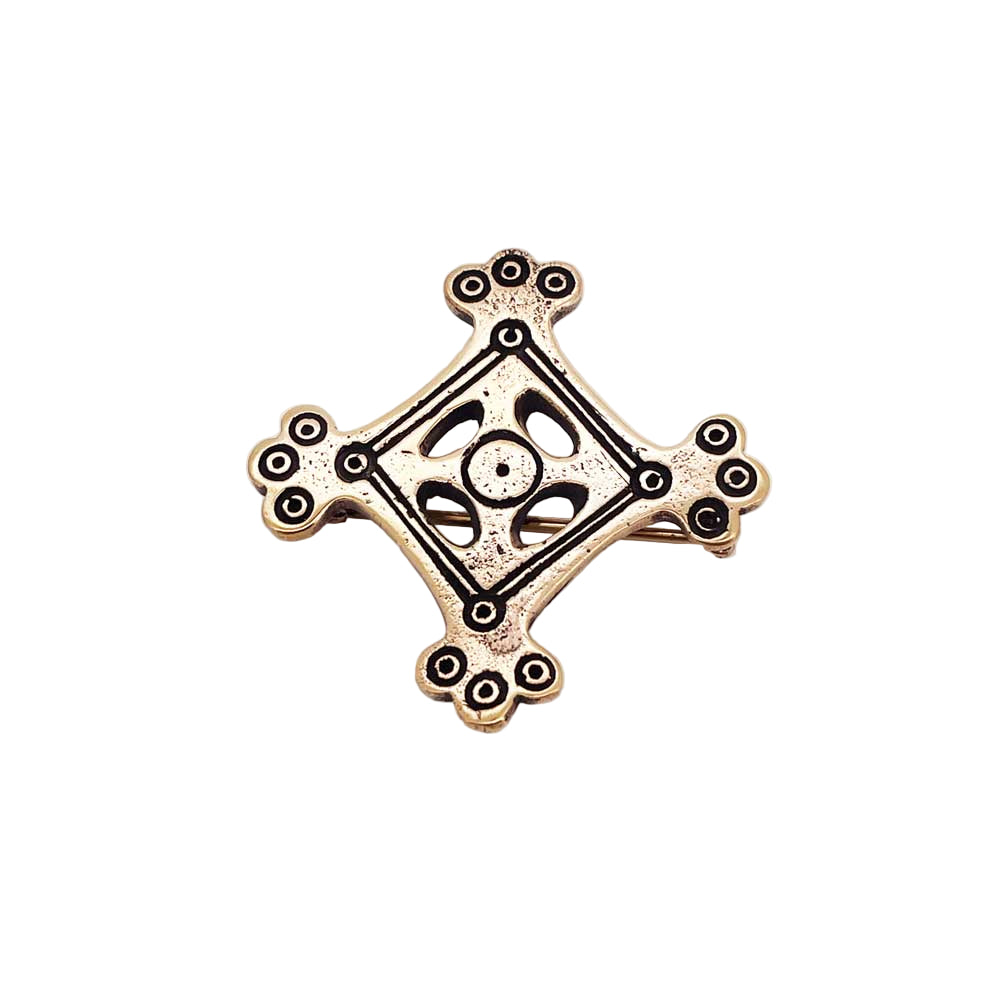 Råhedefiblerne fra Ribe vedhæng og Broche - bronze