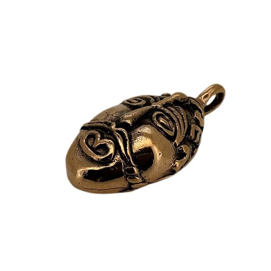 TILBUD Vedhæng maske - bronze