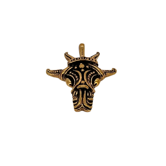 TILBUD Hugin og Munin Vikingevedhæng - bronze