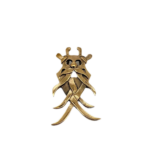 Maskestensvedhæng - bronze