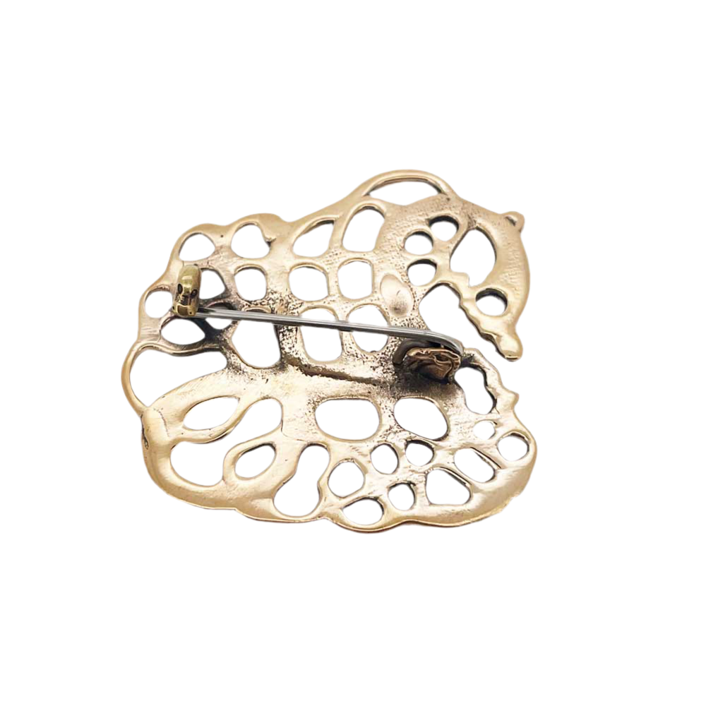 Urnesstilsbroche i bronze