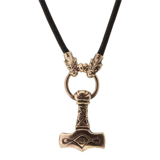 Thors hammer i Fenris læderkæde