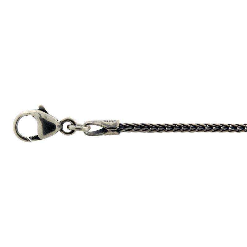 Rævehale 1,6 mm. i sølv