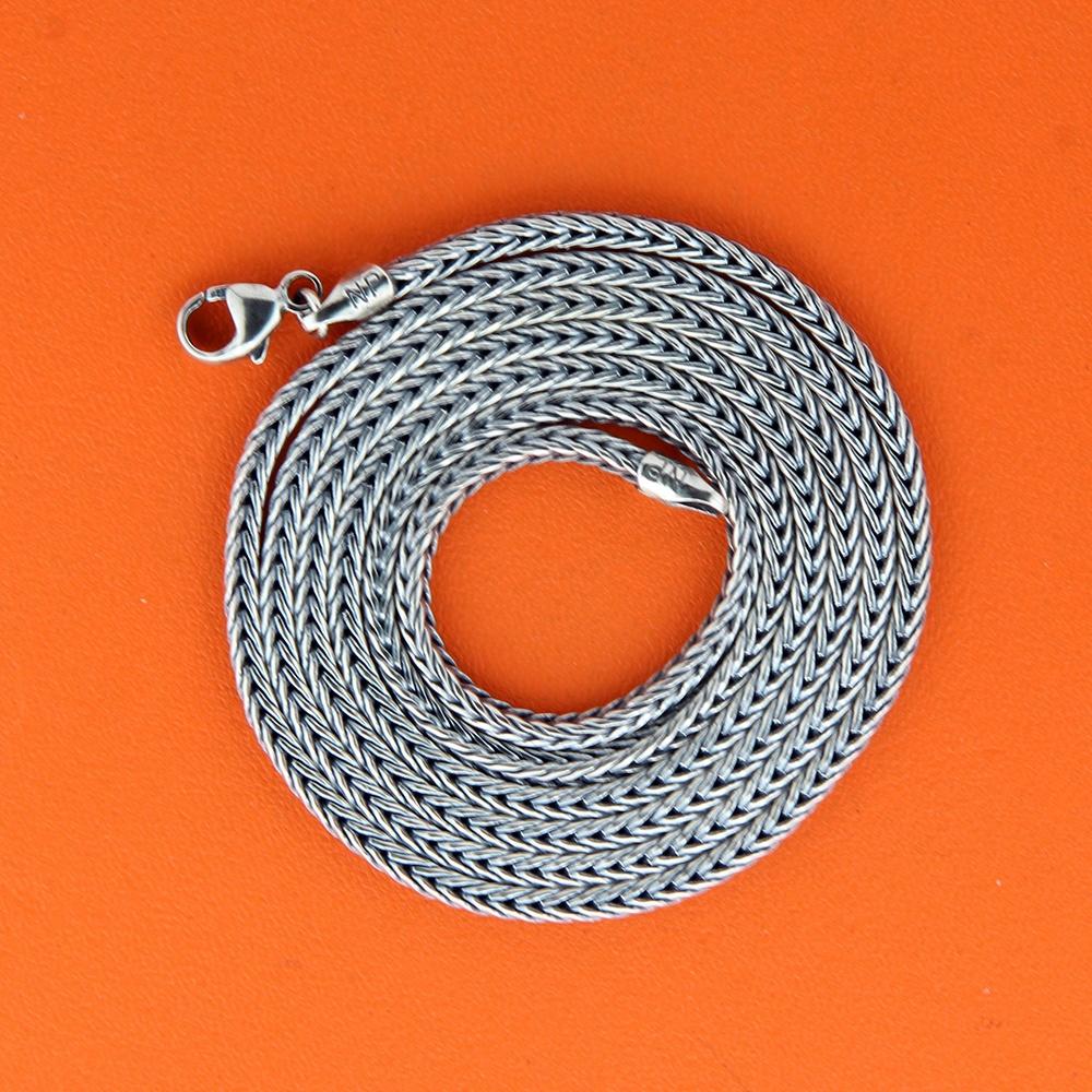 Rævehale 2,8 mm i sølv