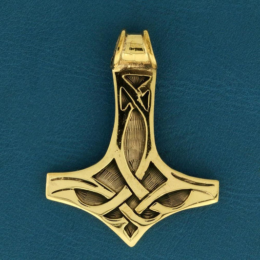 Thors Hammer / Mjølner vedhæng - bronze