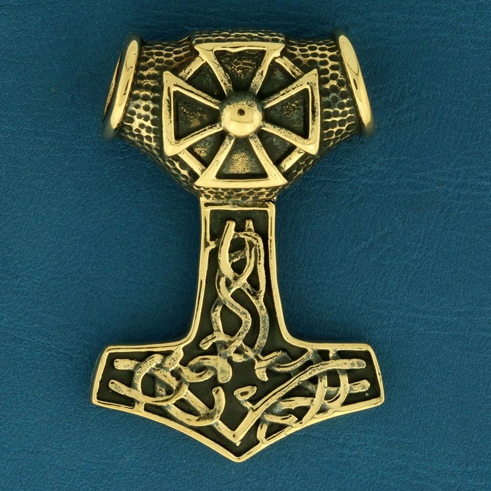 Thors Hammer / Mjølner i bronze