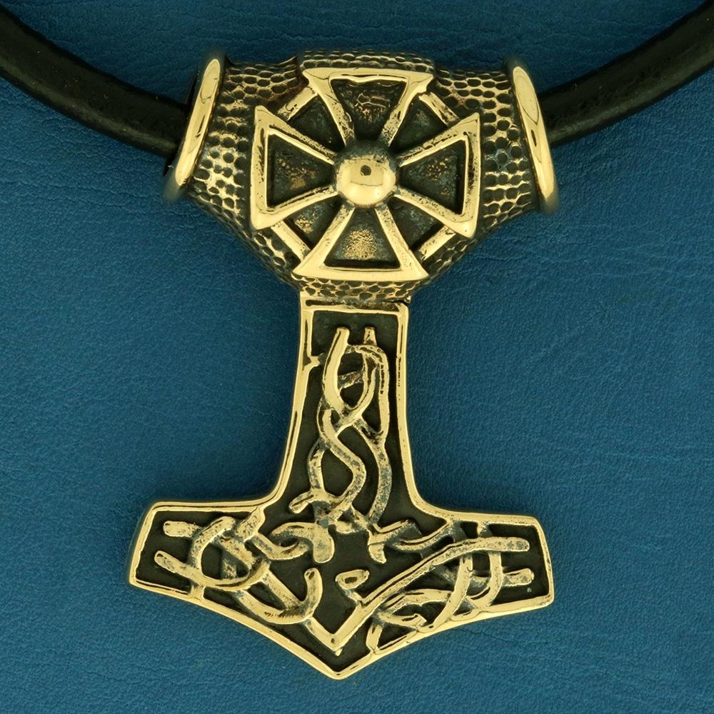 Thors Hammer / Mjølner i bronze