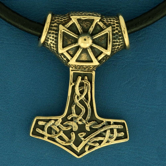 Thors Hammer / Mjølner i bronze