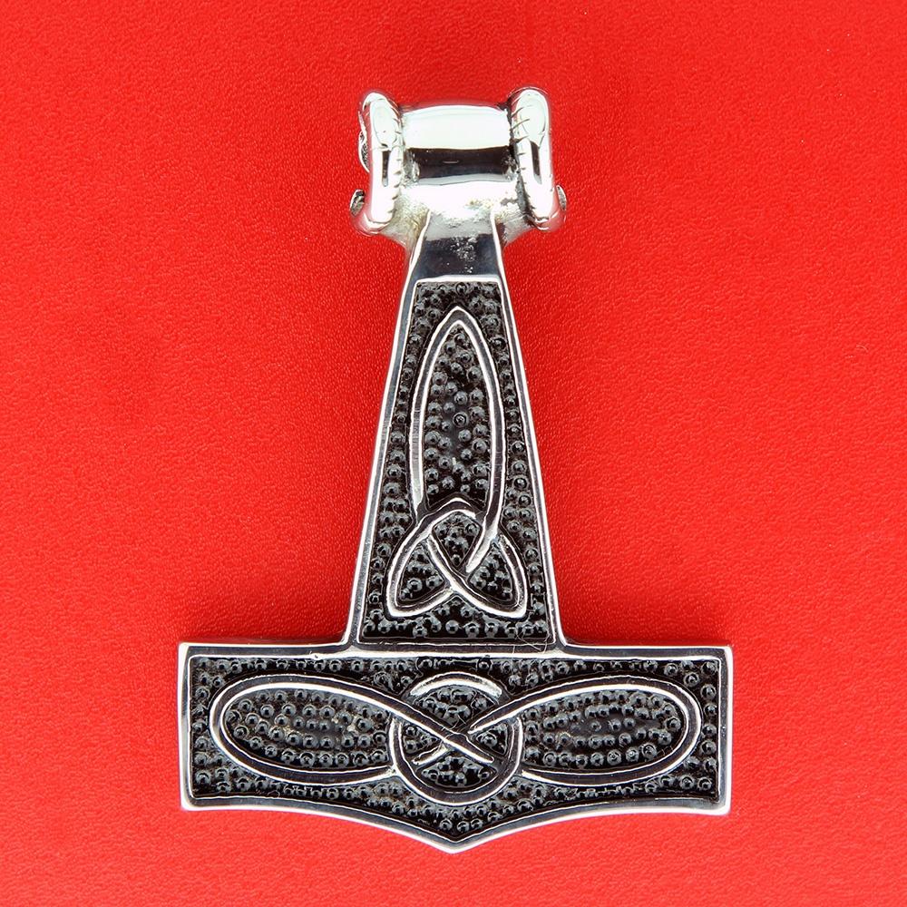 Thors hammer vedhæng - stål