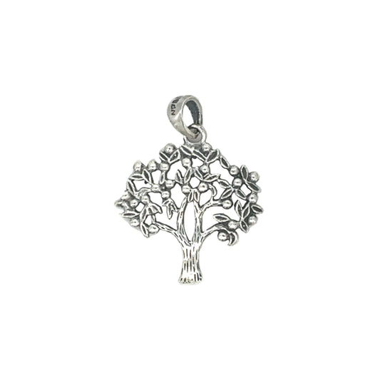 Livets træ Yggdrasil - sølv