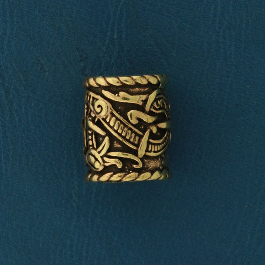 Skæg-/hårperle BRONZE