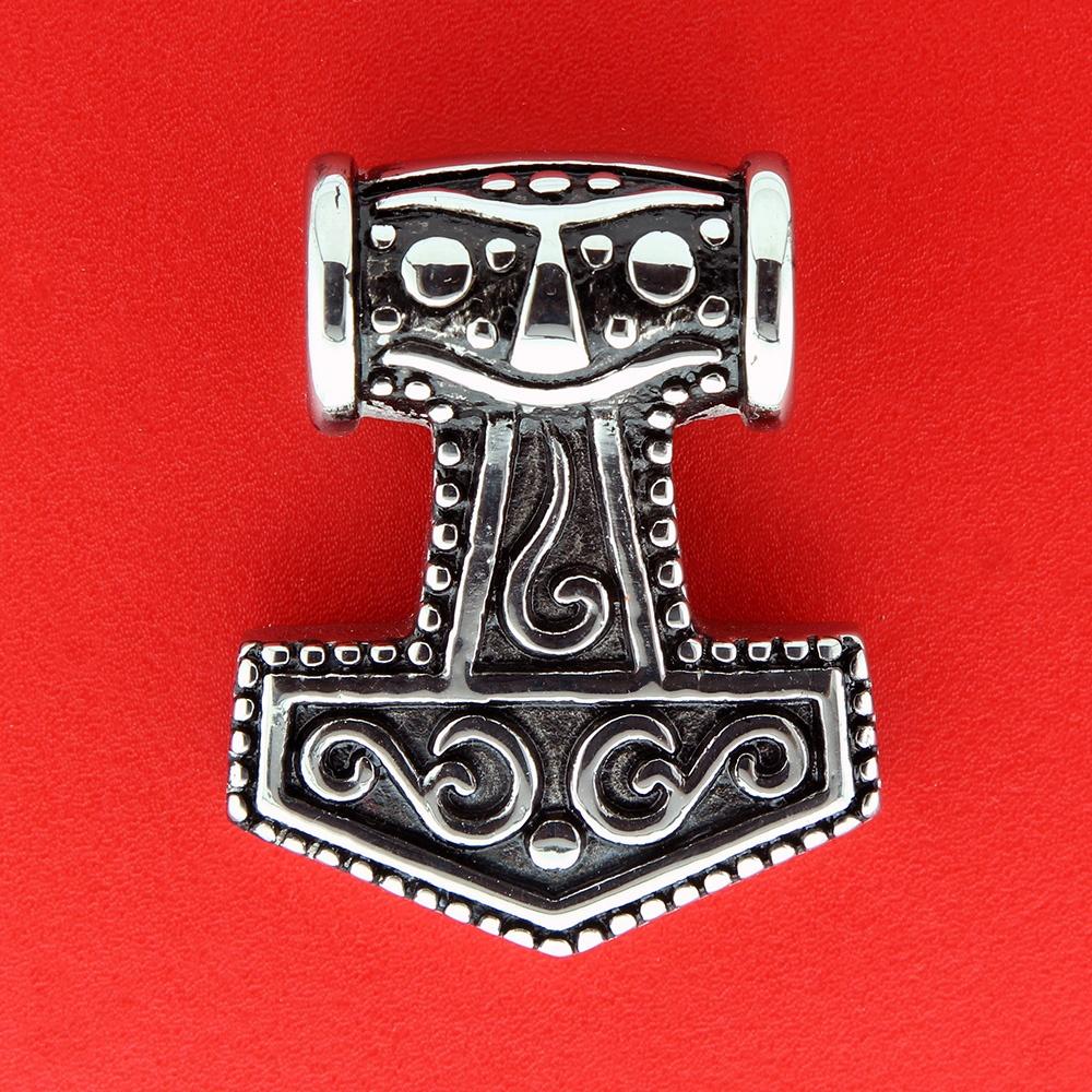 Thors hammer vedhæng - stål