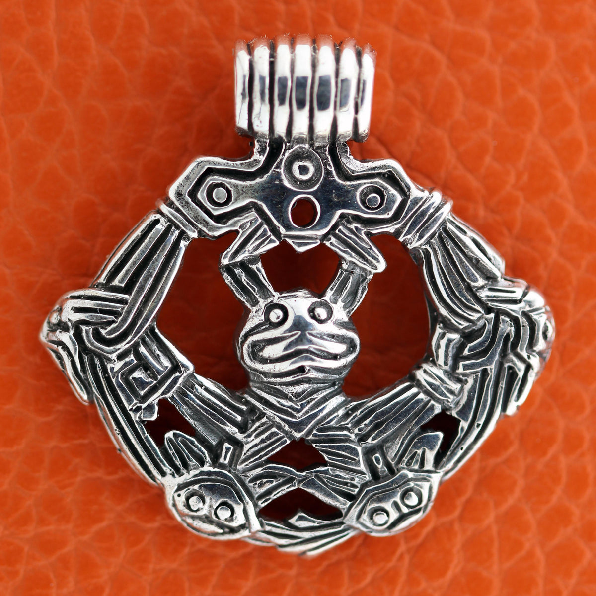 Ornament m/Odin vedhæng i sølv
