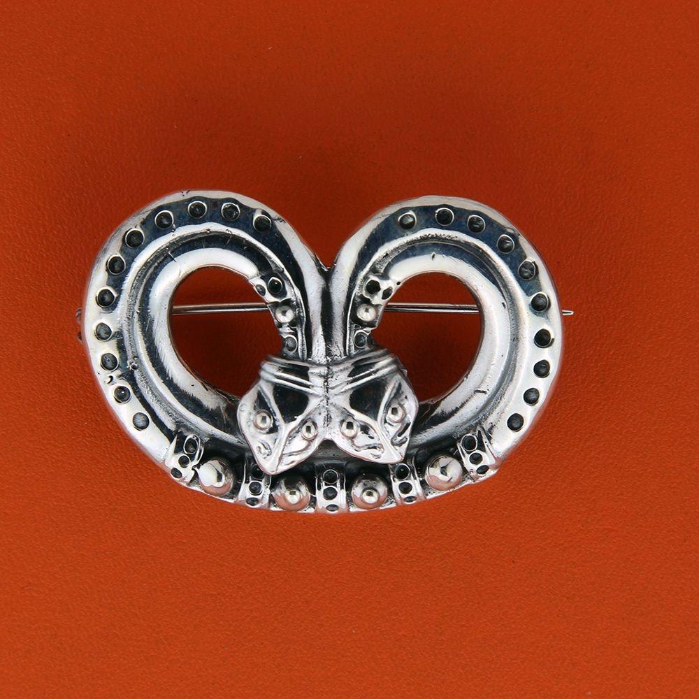 Midgårdsormen broche