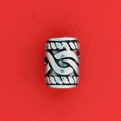 Skæg-/hårperle STÅL