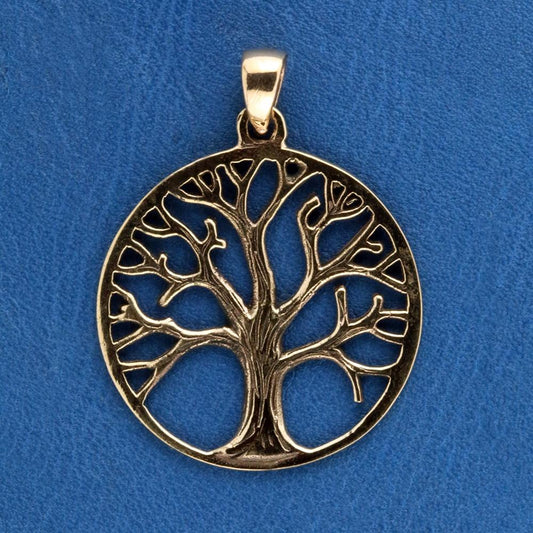 Yggdrasil (livets træ) i bronze som vedhæng